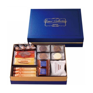【日本直邮】ROYCE 10种口味巧克力饼干威化礼盒78枚入 送礼必备