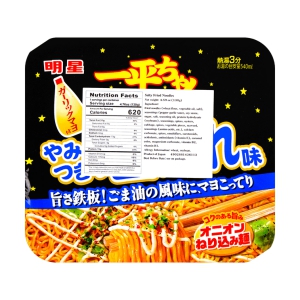 日本MYOJO明星 超级王牌拉面 一平酱 夜店炒面 胡椒盐蛋黄酱味 130g(不同包装随机发)